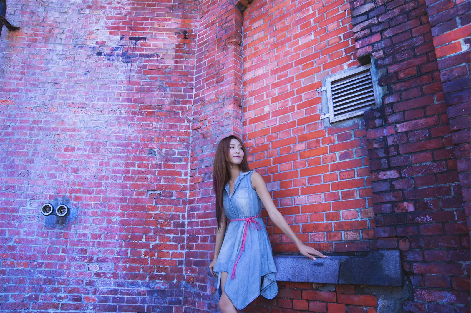 Beautyleg女神-小雪 Winnie-校园制服街拍写真合集 2